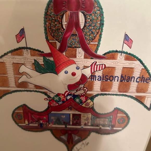 Maison Blanche Framed Print - Picture 2 of 2